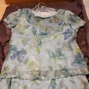 Matching top and skirt